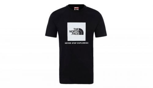 The North Face M Raglan Red Box Tee čierne NF0A3BQOJK3