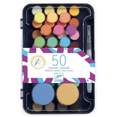 Umelecká paleta - vodové farby