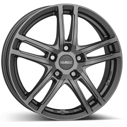 dezent tz graphite 7,5x18 5x112 et40 cb66,6 grafitový lak