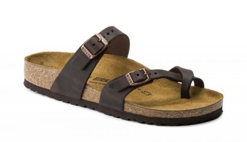 Birkenstock Mayari Habana Regular Fit hnedé 171321