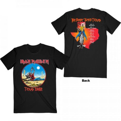 Iron Maiden - Tričko The Beast Tames Texas - Muž, Unisex, Čierna, XXL