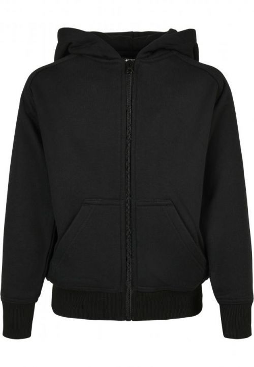 Urban Classics Boys Zip Hoody black - 110/116