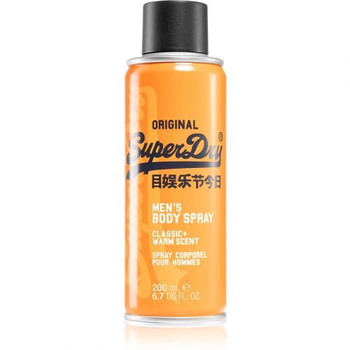 Superdry Original telový sprej pre mužov 200 ml