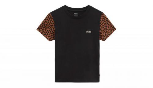 Vans Wild Colorblock T-shirt čierne VN0A5L65Z45