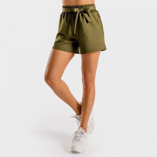 Squat Wolf Dámske šortky Do Knot Olive  XS