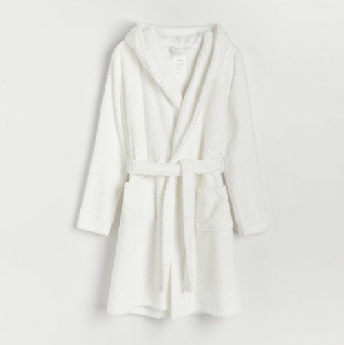 Reserved - Ladies` dressing gown - Krémová