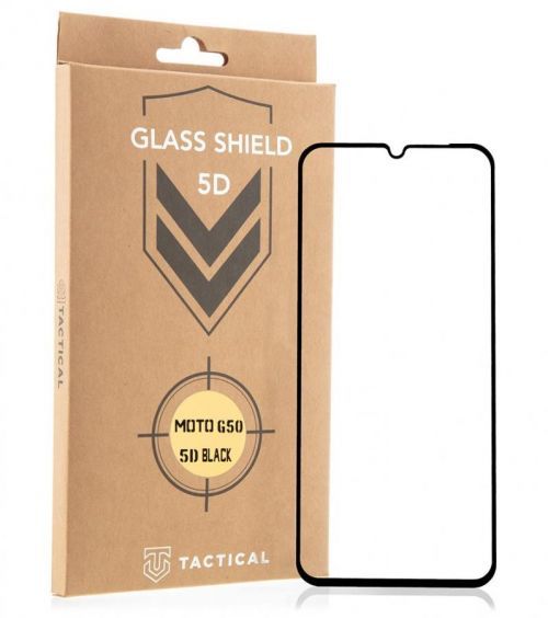 Tactical Glass Shield 5D sklo pro Motorola G50 Black