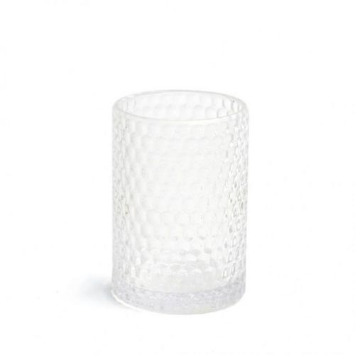Sadena POHÁR NA ZUBNÉ KEFKY, 7,3/10,3/7,3 cm - priehľadné
