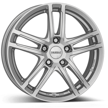 dezent tz 8x19 5x112 et34 cb66,6 stříbrný lak