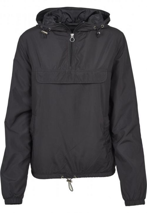 Urban Classics Girls Basic Pullover Jacket black - 110/116