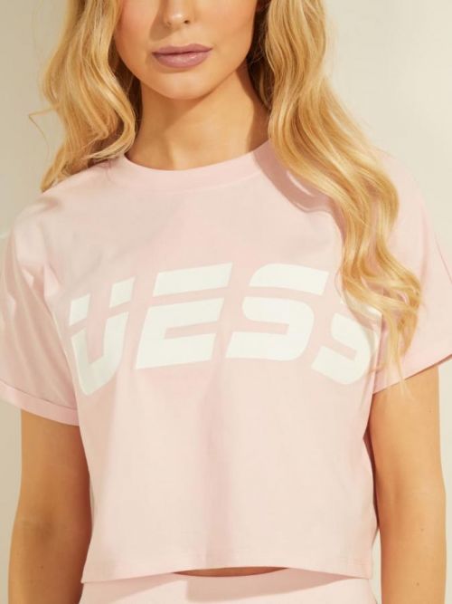 Dámske tričko O1GA03K8HM0 - G65I pink - Guess ružová XS