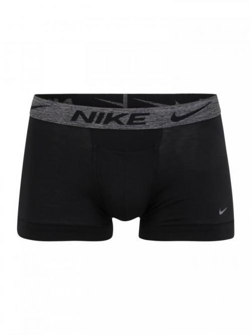 NIKE Športové nohavičky  čierna / sivá melírovaná