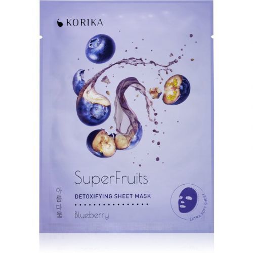 KORIKA SuperFruits detoxikačná plátenná maska 25 g