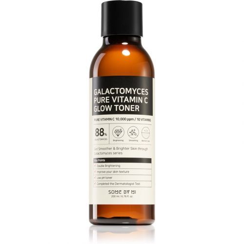 Some By Mi Galactomyces Pure Vitamin C upokojujúce tonikum pre rozjasnenie pleti 200 ml