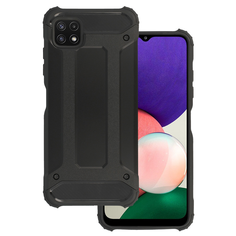 IZMAEL Samsung Galaxy A22 5G Puzdro Hybrid Armor  KP23496 čierna