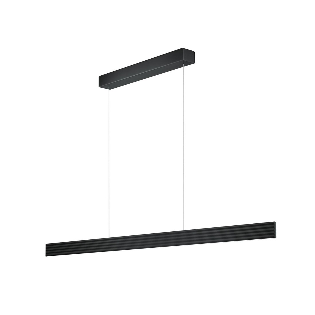 Závesné LED svietidlo Fara, up/down 152cm čierna