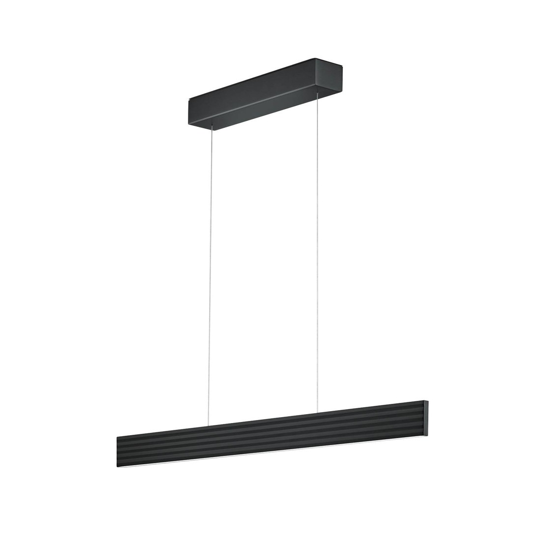 Závesné LED svietidlo Fara, up/down, 92 cm čierna