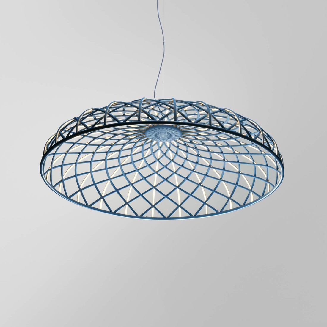FLOS Skynest LED závesné svietidlo, modrá