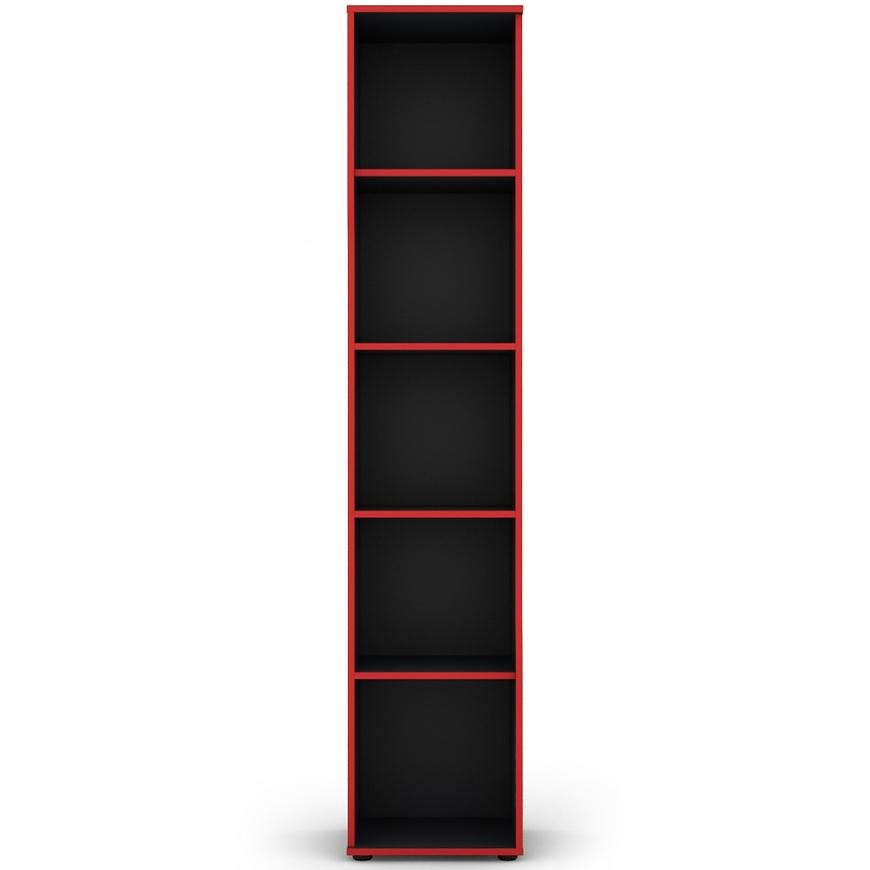 Regál Matrix RG 40 grafit/červená