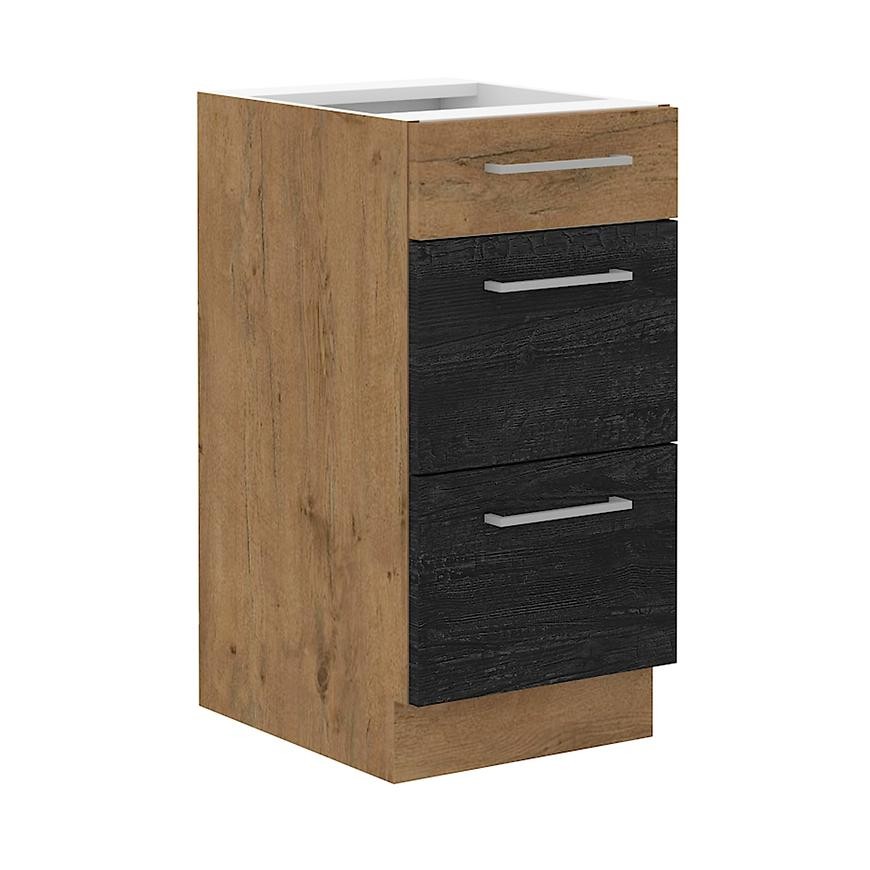 Kuchynská skrinka VIGO Dark 40D 3S BB