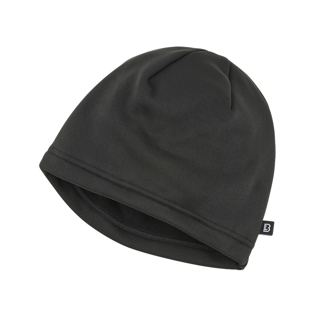 Čiapka zimná Brandit Fleece Ice - čierna