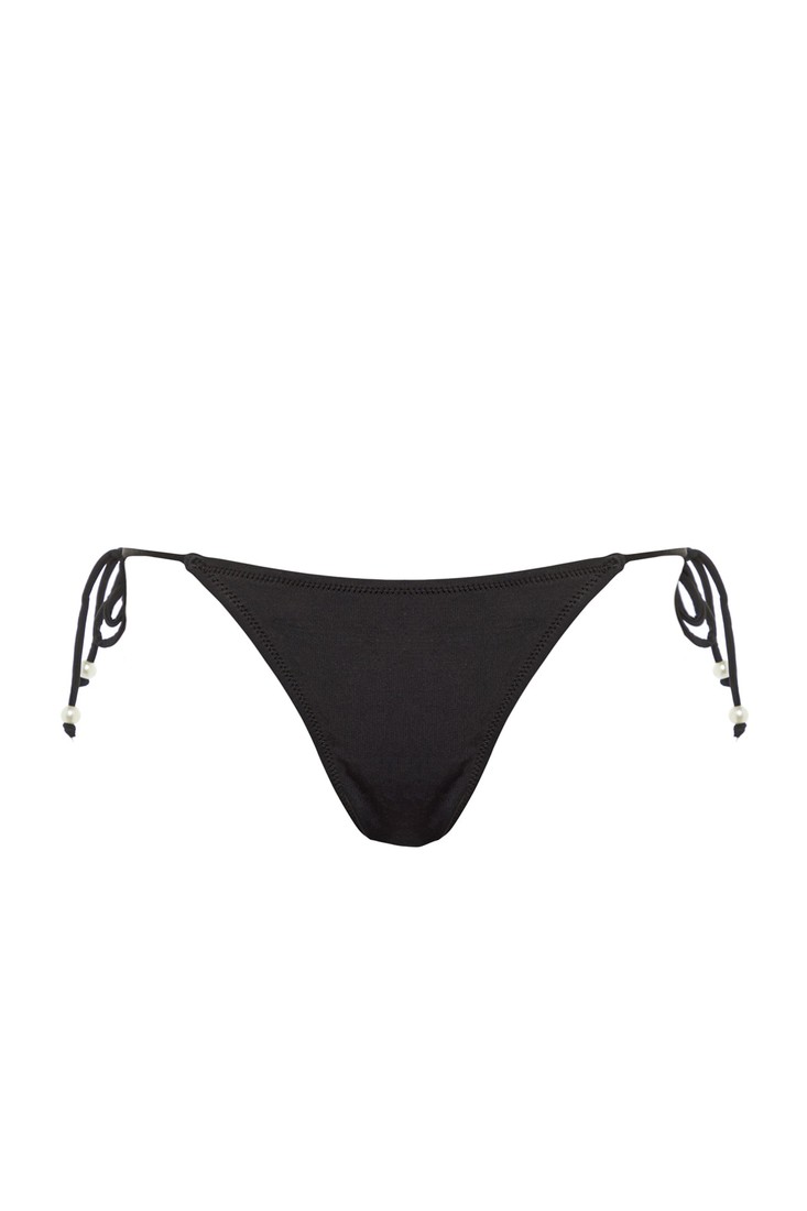Trendyol Bikini Bottom - Black - Plain