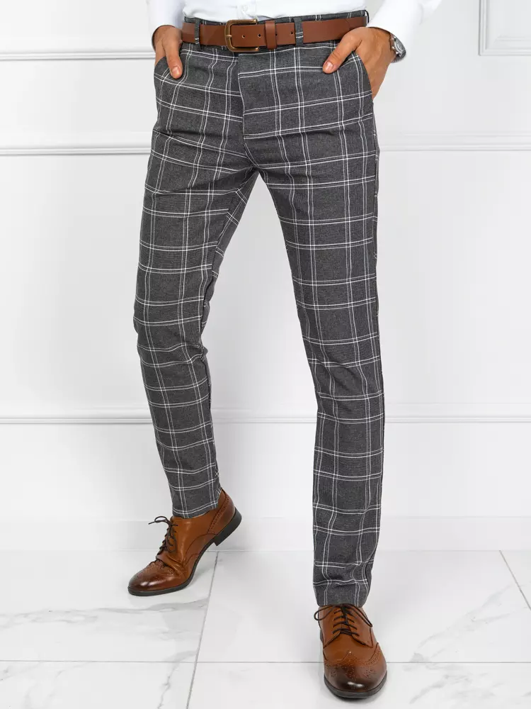 Dark gray men's trousers Dstreet UX3767