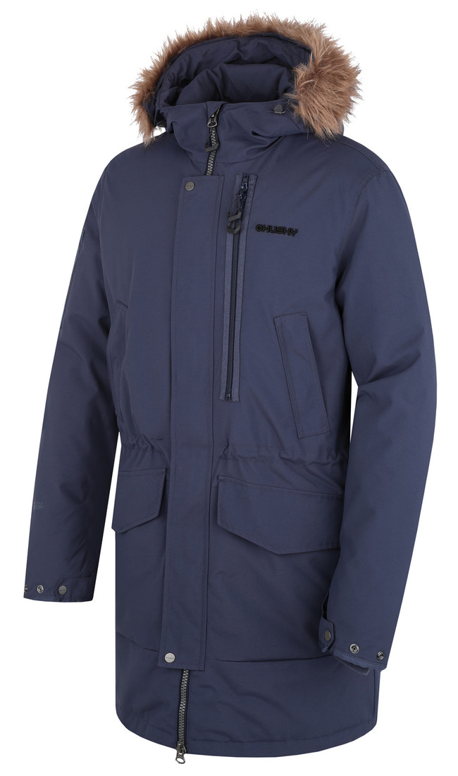 Men's winter coat Nelidas M dark blue
