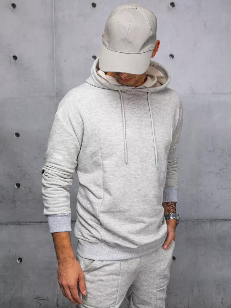 Gray men's tracksuit Dstreet AX0675