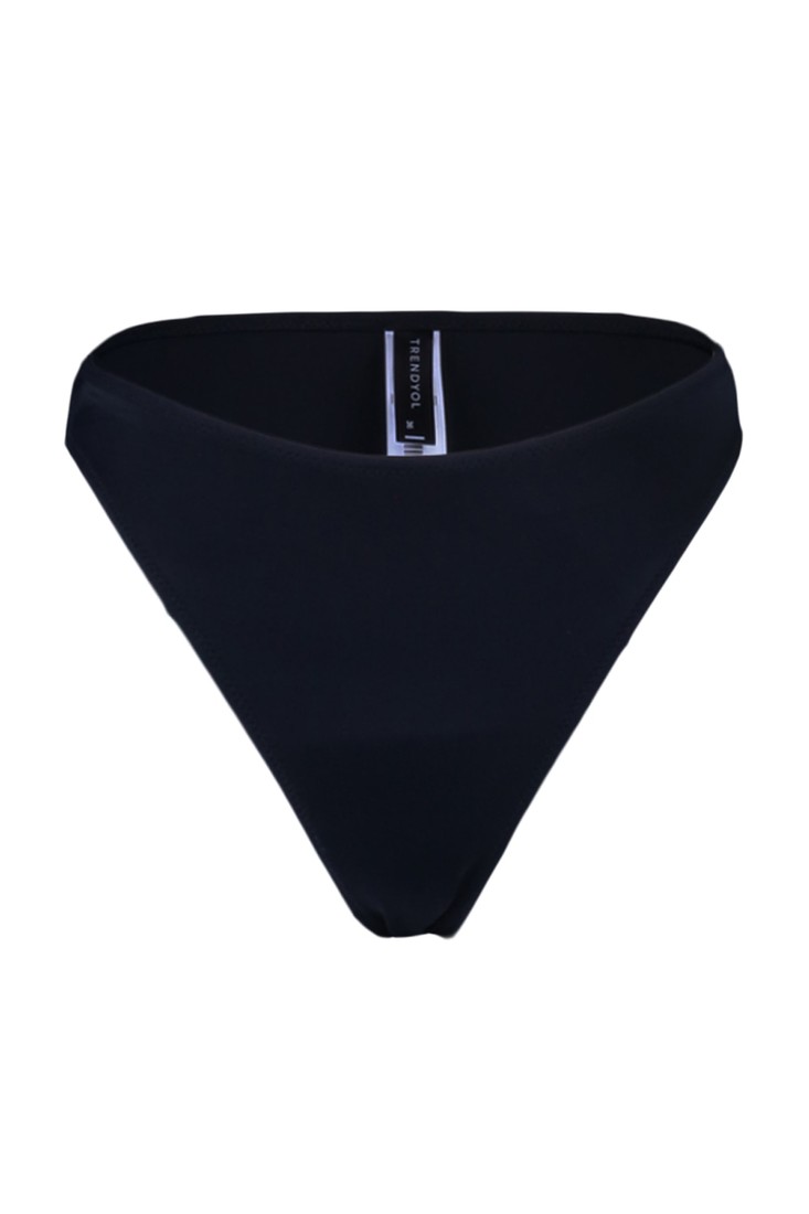 Trendyol Black High-leg Bikini Bottom