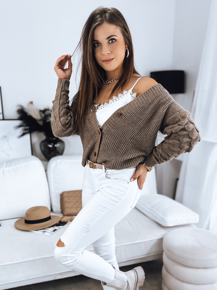 Women's sweater SINSA mocha Dstreet MY1630