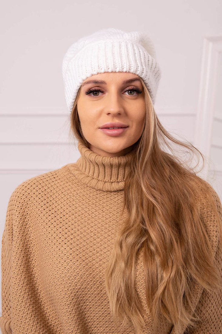 Women's cap Ingrid K371 white