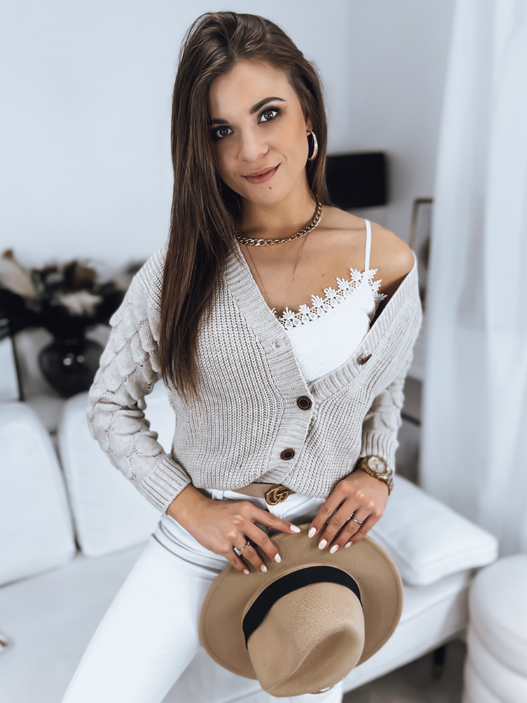 Women's sweater SINSA beige Dstreet MY1631