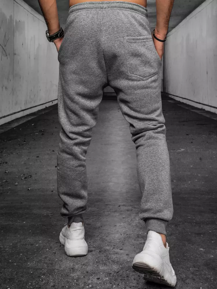 Dstreet UX3890 men's light gray trousers