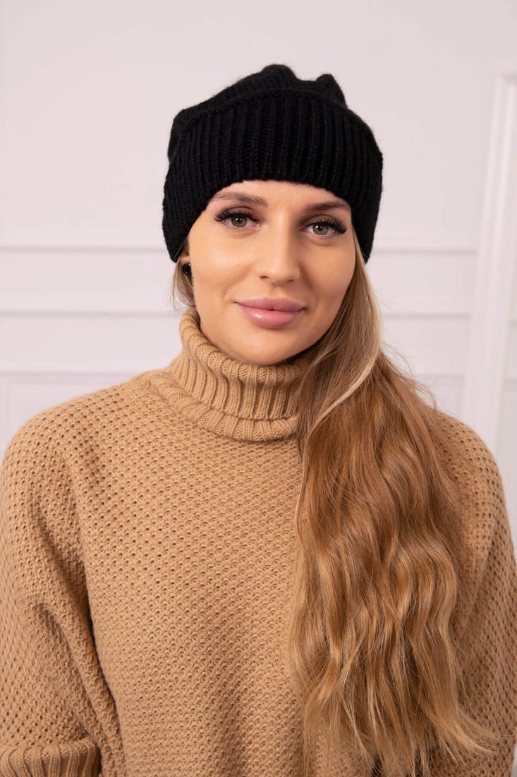 Women's cap Ingrid K371 black
