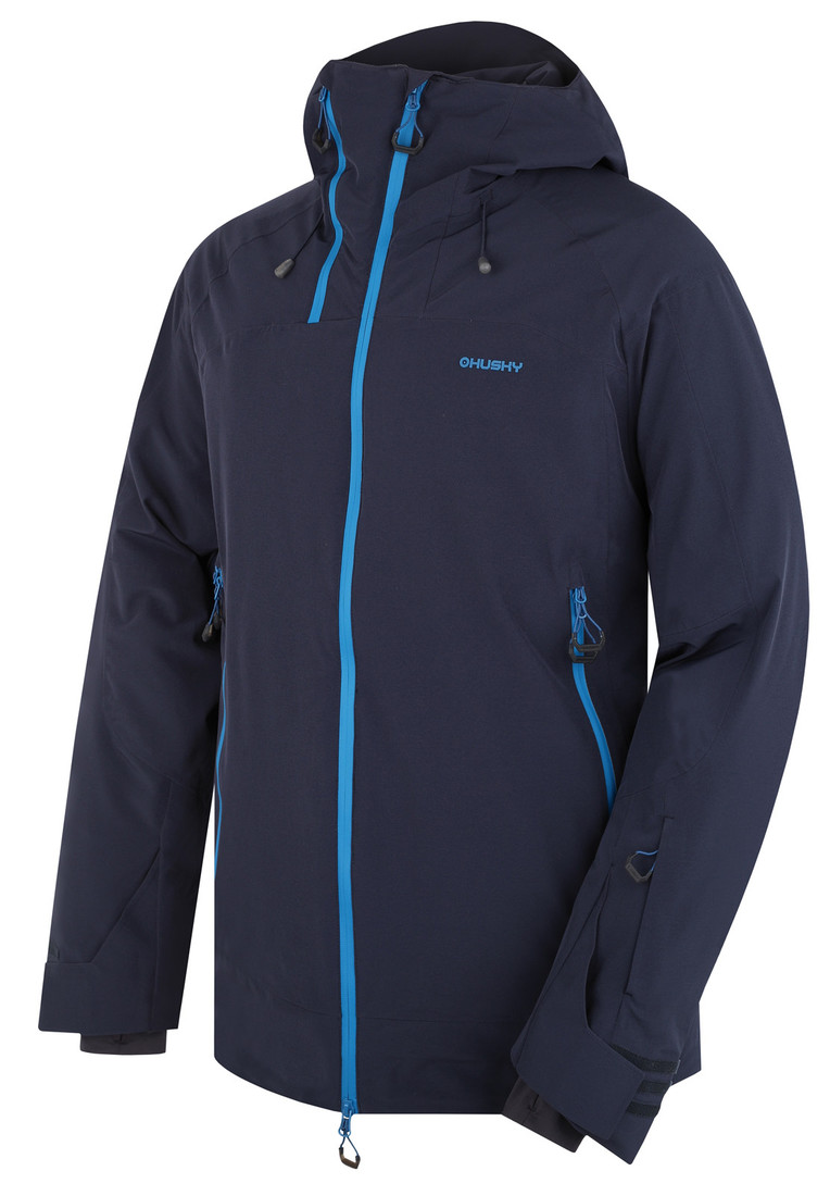 Men's ski jacket HUSKY Gambola M black blue