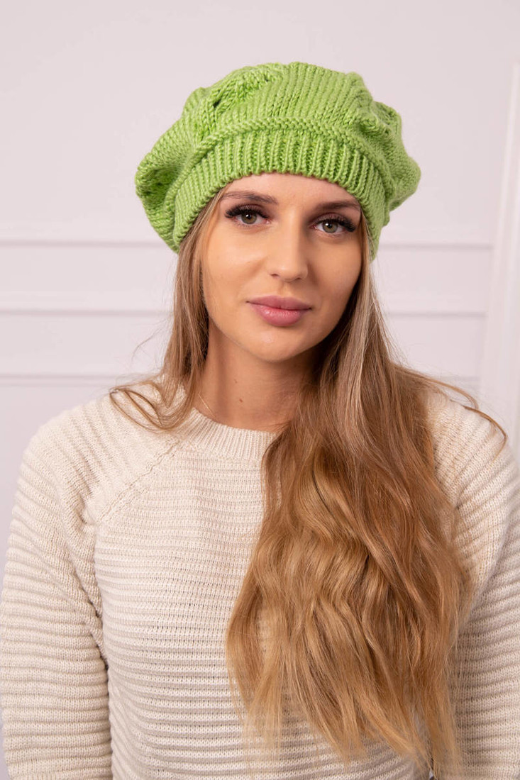 Women's cap Sofia K369 pistachio