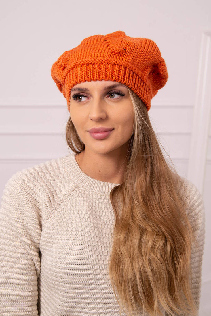 Women's cap Sofia K369 orange