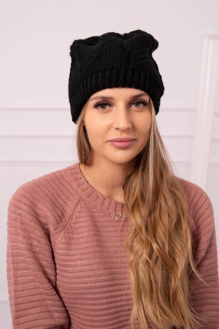 Women's cap Majka K376 black