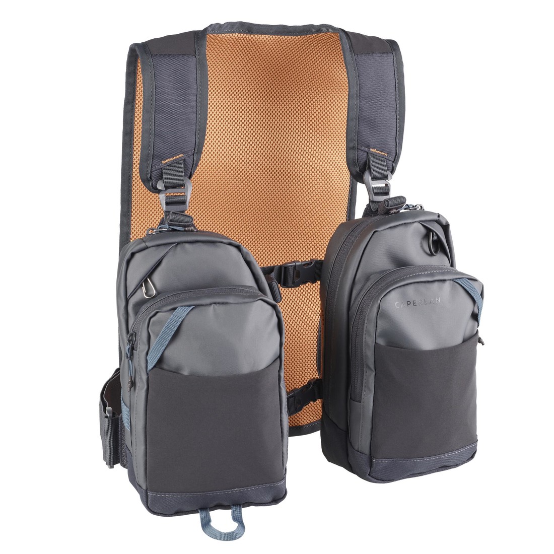 Dvojitý rybársky batoh chest pack 500 - 10 litrov
