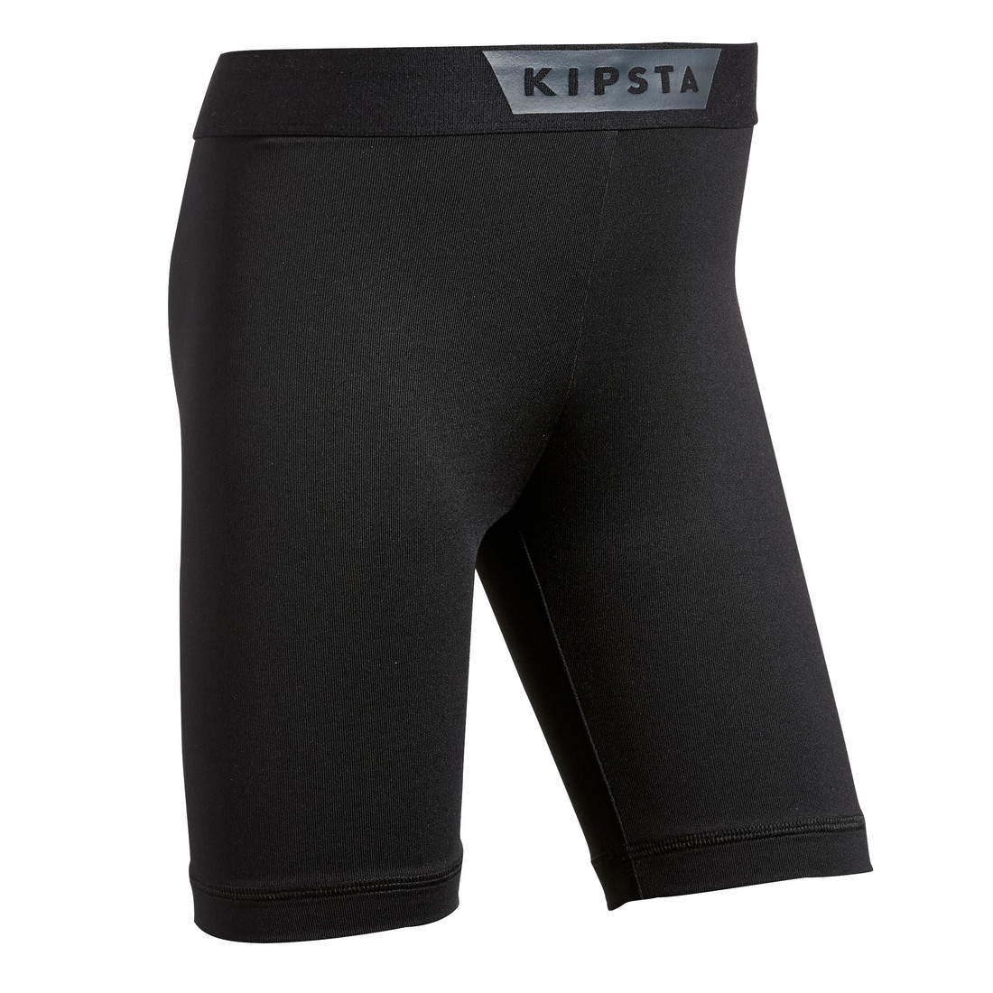 Detské futbalové spodné šortky keepcomfort čierne