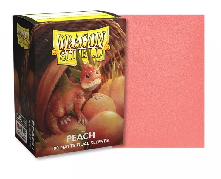 Dragon Shield Obaly na karty Dragon Shield Protector - Dual Matte Peach - 100ks