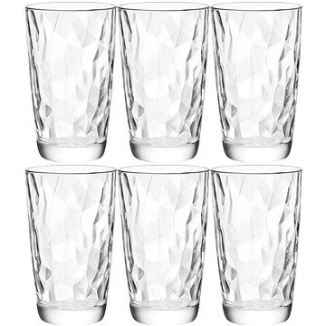 Bormioli Pohár DIAMOND 470 ml číry, 6 ks