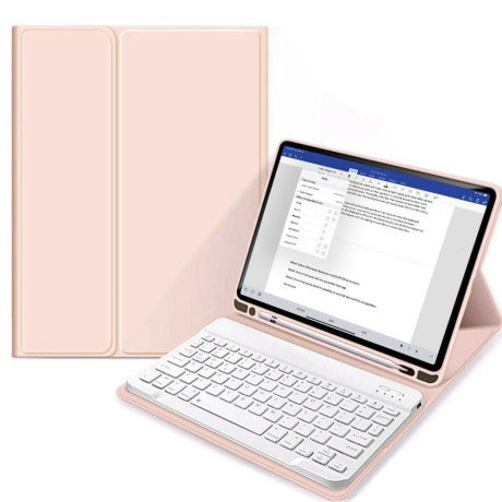 Tech-Protect SC Pen puzdro s klávesnicou na iPad 10.9'' 2022, ružové