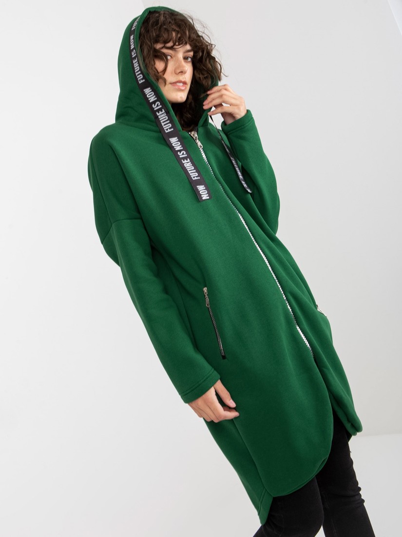 Mikina RV BL 6683.00P tmavo zelená S/M