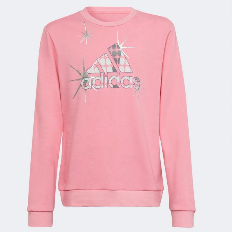 Adidas D Sweat Jr Mikina HM4442 140 cm