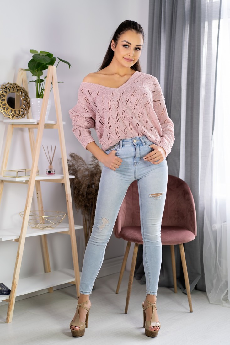 Merribel Sveter Gloris Powder Pink S/M