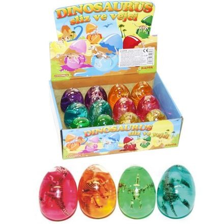 Rappa sliz vo vajíčku s dinosaurom