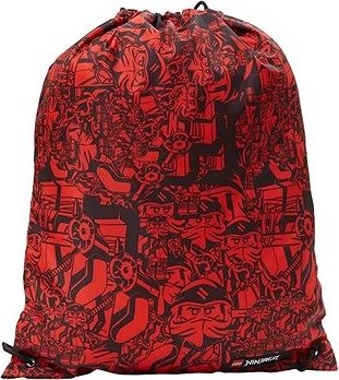 LEGO Ninjago Red – Vrecko na prezuvky