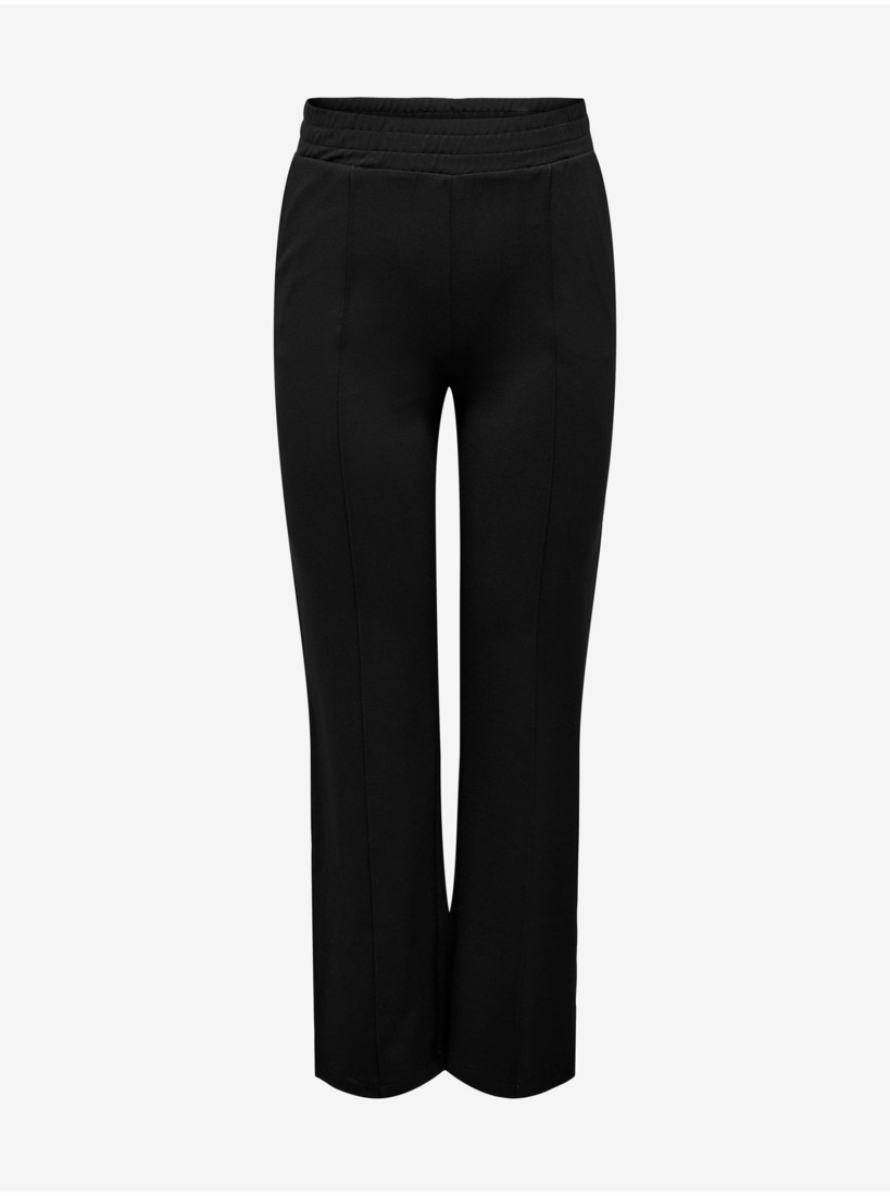 Black Women's Trousers ONLY CARMAKOMA Gold - Ladies